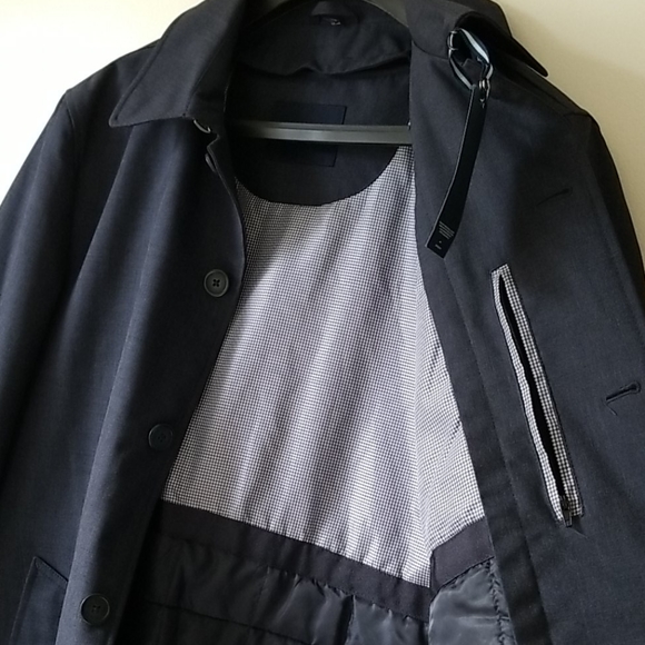 Tommy Hilfiger Mens Water-Resistant Trench Coat - Picture 12 of 14